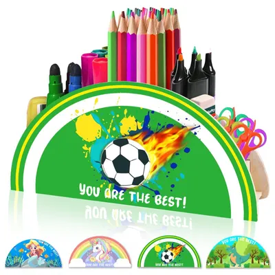 Produktbild von Vielseitiger Holz-Stiftehalter für Kinder