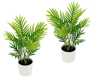 Obrázek produktu pro Miniaturní umělá rostlina s plastovým květináčem, dekorace do interiéru, hotel, 35 cm
