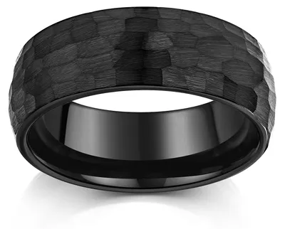 Produktbild von Zeeme Stainless Steel Ring Wolfram schwarz 062 (19,7) 344070246