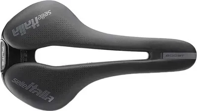 Produktbild von Selle Italia Flite Boost TI 316 Superflow, Fahrradsattel, Straßenrennen, Unisex, Schwarz, Einfarbig, Flach