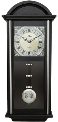 Produktbild von PRIM Retro Pendulum III Pendeluhr Holz Dunkelbraun 25 x 61 cm