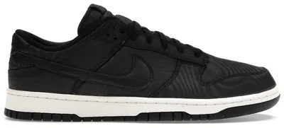 Produktbild von Nike Dunk Low Black Canvas - EU 45.5