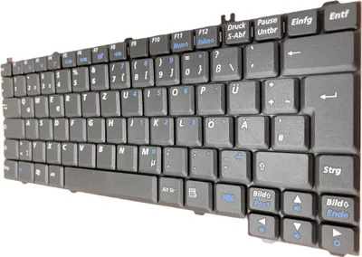 Produktbild von DEUTSCHE - Tastatur / schwarz für Acer TravelMate 290ELM