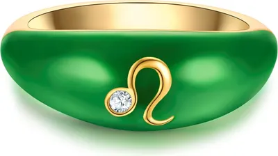 Produktbild von Glanzstücke München Ring Sternzeichen Löwe Sterling Silber Zirkonia 50084143 48