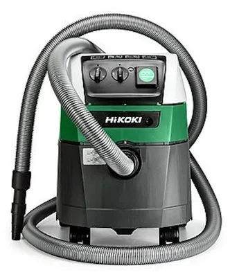 Produktbild von Hikoki RP350YDM, 1200 W, Trommel-Vakuum, Trocken&Nass, Beutellos, 25 l, Schwarz, Grün, Weiß