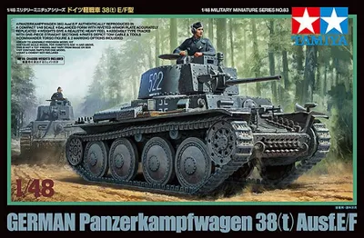 Obrázek produktu pro Tamiya 1:48 WWII PzKpfw. 38(t) Ausf. E/F