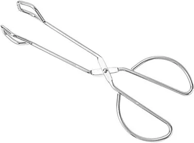Productafbeelding van BBQ Grill Tang - Kookgerei Tool - Vlees Omdraaien - Roestvrij Staal - 41 cm - Zilver