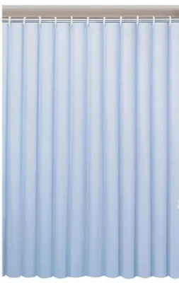 Produktbild von Aqualine Duschvorhang 180x200cm, blau