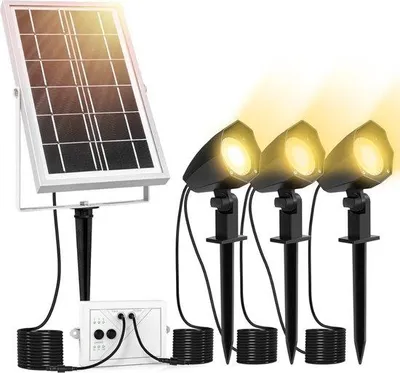 Produktbild von Solare Gartenbeleuchtung Bodenlampen - Solare Gartenbeleuchtung Solarstrom - Solare Gartenbeleuchtung Steckdosenlampen
