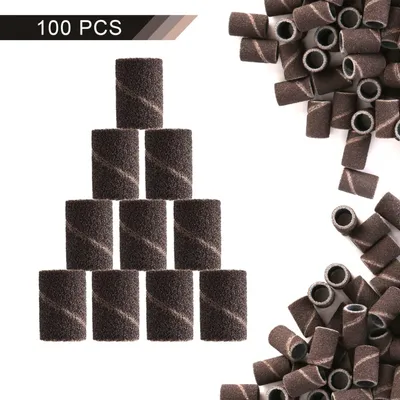 Immagine prodotto di 100x manicotti abrasivi Premium/nastri abrasivi grana 150# manicure/pedicure/callus Per frese per unghie