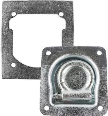 Produktbild von Safetytex Zurrmulde mit Gegenplatte 800kg Zurröse Anhänger Ladungssicherung 1 Stück
