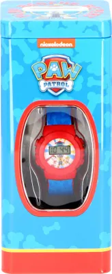 Produktbild von Paw Patrol Digital Uhr für Kinder Polyesterarmband im Bunt