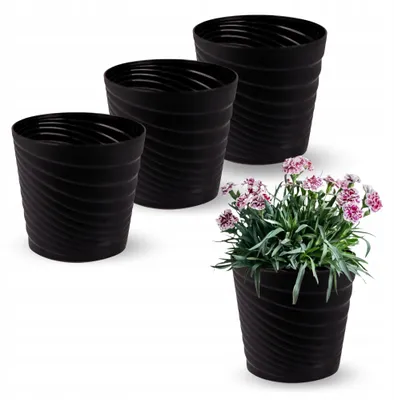 Image de OMAGO Pot Décoratif Anthracite 14cm