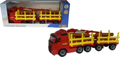 Immagine prodotto di Trasportatore di legname Power Truck con rimorchio