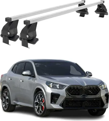 Zdjęcie produktu dla Bagażnik dachowy Menabo do BMW X2 U10 2023-2025 stalowo-szary 2szt
