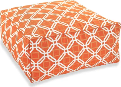 Produktbild von H.O.C.K. Natolda Outdoor Loungehocker  90x90x40cm orange 101 sun