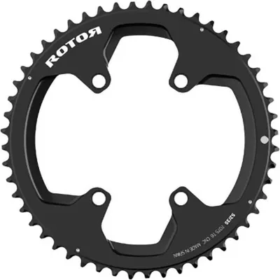 Immagine prodotto di anteriore rotonda, 110 BCD, nera, 46 denti