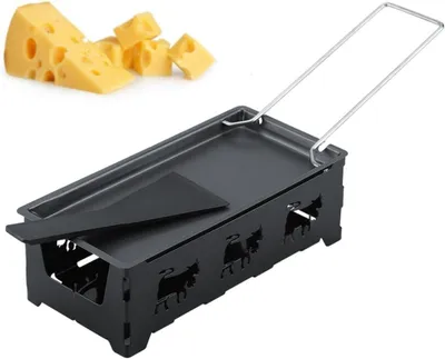 Produktbild von Mini Käsegrillpfanne aus Kohlenstoffstahl für den Hausgebrauch