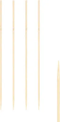 Produktbild von 1250x Schaschlikspieße aus Bambus Ø3mm 18cm