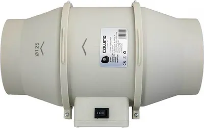 Produktbild von Caluma Axiallüfter, zweistufig, 285/350 m³/h - 125 mm