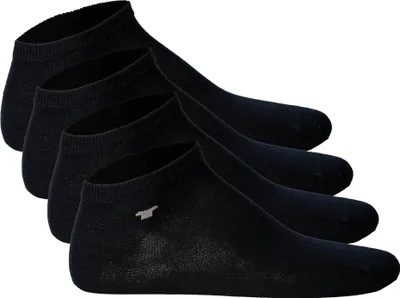 Produktbild von TOM TAILOR Uni Socken, 4er Pack - Basic, Sneakersocken, einfarbig Navy 43-46