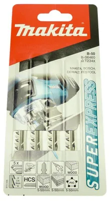 Obrázek produktu pro Makita B-06460, Vysokouhlíková ocel, 7,7 cm, 5 kusů