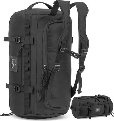 Produktbild von TAIHOYIN 60L Taktische Umhängetasche für Herren, Sporttasche, Rucksack, Schwarz