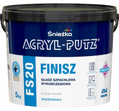 Produktbild von Gebrauchsfertiger Feinspachtel Finish 5 kg für Innenwände & Decken, leicht schleifbar