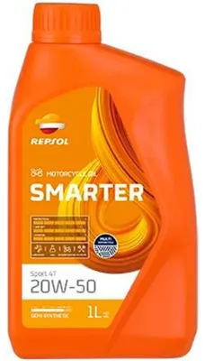 Obrázek produktu pro Motorový Olej 4T Smarter Sport 20W50 1 L Ma2 Polosynthetický (12) – Náhrada Za Rp180Q51