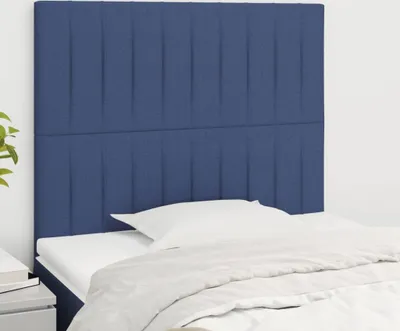 Produktbild von Kopfteile 2 Stk. Blau 90x5x78/88 cm Stoff , Kopfteile Design 2024