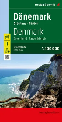 Produktbild von Dänemark, Straßenkarte 1:400.000, freytag & berndt