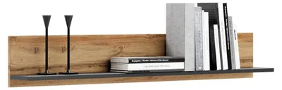 Immagine prodotto di Mensola da parete Shelf 100 in rovere e nero