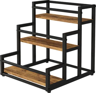 Obrázek produktu pro Schodišťový regál Vicco Fyrk Rustikální dub 33 x 34 cm se 3 otevřenými přihrádkami, Model 49554