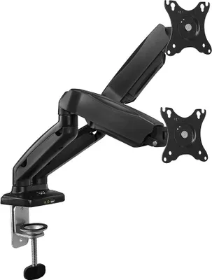 Immagine prodotto di Eminent - Supporto Da Tavolo Con Molla A Gas Per 2 Monitor - Max. 27" - Con Attacco Vesa