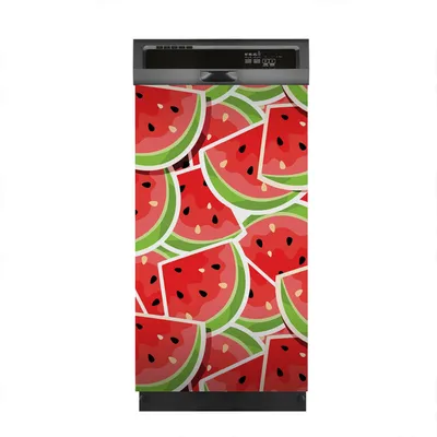 Produktbild von Magnete Dekorative 45x80 cm Küche Magnetmatte Spülmaschine - Wassermelone Frucht