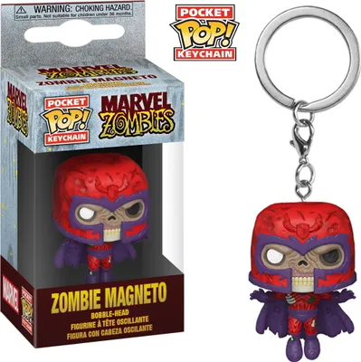 Produktbild von Marvel Zombies - Zombie Magneto - Schlüsselanhänger Funko Pocket POP! Keychain