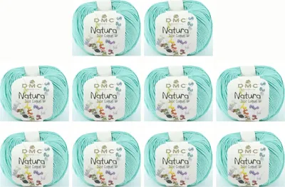 Produktbild von 10x DMC Natura Just Baumwolle – mattes, weiches Garn aus 100 % gekämmter Baumwolle, 302, (Farbe N99)