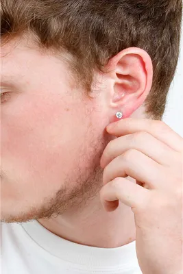 Produktbild von Mono-Ohrring Comete Silber   Kollektion Classic - mann