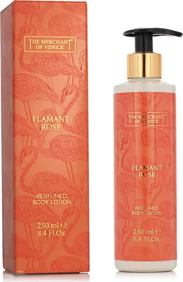 Produktbild von The Merchant Of Venice Flamant Rose, Lotion, Frauen, Glättend, Weichmachend, Jeder Hauttyp, 250 ml, Pumpenflasche