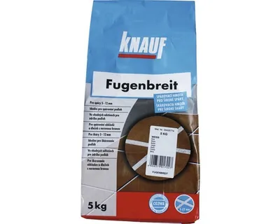 Obrázek produktu pro Spárovací hmota KNAUF Fugenbreit Hellbraun, 5 kg, světle hnědá