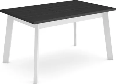 Immagine prodotto di ODIN Tavolo da Pranzo, 140x90x75cm, Per 6 persone, Gambe in legno, Nero