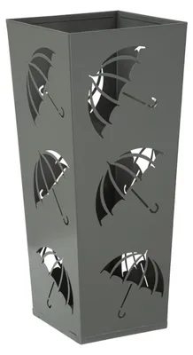 Immagine prodotto di Portaombrelli moderno in metallo grigio
