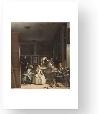 Reproduktion "Die Menschen" auf Fotopapier, 84,1 x 118,9 cm