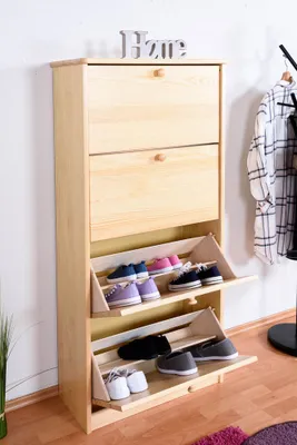Produktbild von Schuhschrank Kiefer massiv