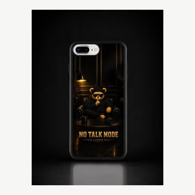 Image de Coque de protection pour iPhone 7 / 8 Plus, étui de téléphone avec motif "Ne pas parler" – LUNØIR ©