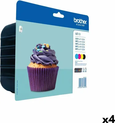 Image de Cartouche d'encre originale Brother MFC-J4410DW/MFC-J4510DW Noir/Cyan/Magenta/Jaune (4 unités)