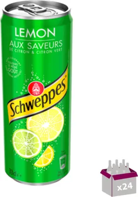 Image de Schweppes Citron Lemon - 24 x 33 cL