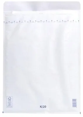 Zdjęcie produktu dla Obálka bublinková č.20K, 370x480 mm, samolepicí s krycí páskou, 10 ks