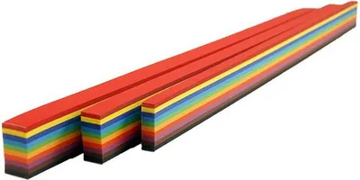 Obrázok produktu pre folia Flechtstreifen (B)20 x (L)500 mm, farbig sortiert