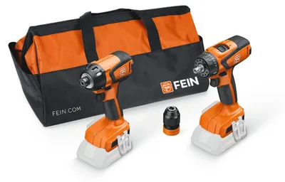 Produktbild von Fein Vorteils-Combo Akku Akku-Schlagschrauber ASCD 18-200 W4 & Akku-Bohrschrauber | 99100000835